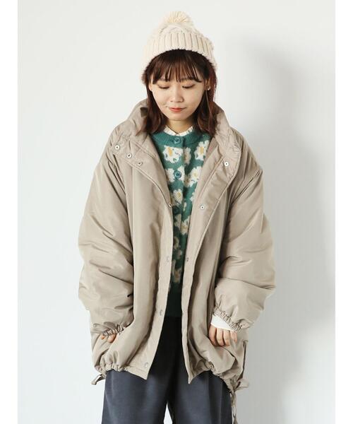 ehka sopo(エヘカソポ)の「中綿スタンドカラージャケット(ノー ehka sopo(エヘカソポ)の「中綿スタンドカラージャケット(ノー