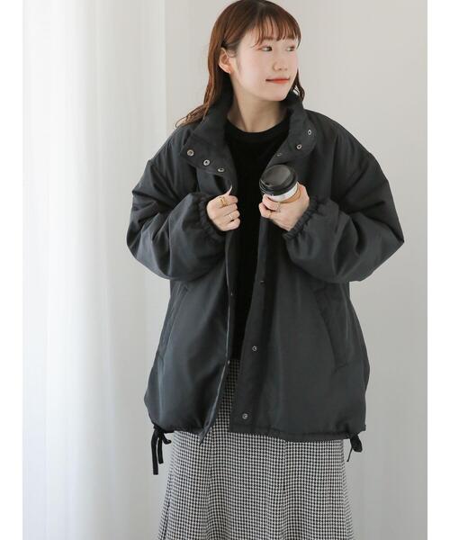 ehka sopo（エヘカソポ）の「中綿スタンドカラージャケット（ノー