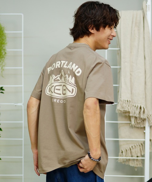 【ムラサキスポーツ限定】KEEN/キーン Tシャツ 半袖 バックプリント ボックスシルエット 1029891/1029892/1029893/1029894（Tシャツ/カットソー）｜KEEN（キーン）
