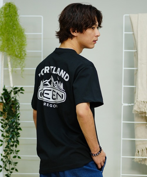 【ムラサキスポーツ限定】KEEN/キーン Tシャツ 半袖 バックプリント ボックスシルエット 1029891/1029892/1029893/1029894（Tシャツ/カットソー）｜KEEN（キーン）