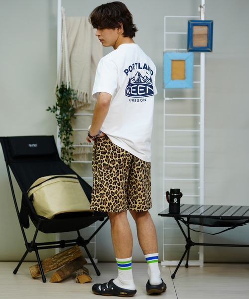 【ムラサキスポーツ限定】KEEN/キーン Tシャツ 半袖 バックプリント ボックスシルエット 1029891/1029892/1029893/1029894（Tシャツ/カットソー）｜KEEN（キーン）