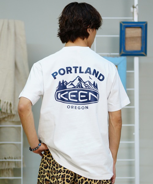 【ムラサキスポーツ限定】KEEN/キーン Tシャツ 半袖 バックプリント ボックスシルエット 1029891/1029892/1029893/1029894（Tシャツ/カットソー）｜KEEN（キーン）