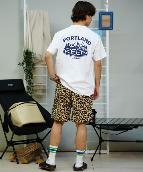 【ムラサキスポーツ限定】KEEN/キーン Tシャツ 半袖 バックプリント ボックスシルエット 1029891/1029892/1029893/1029894（Tシャツ/カットソー）｜KEEN（キーン）