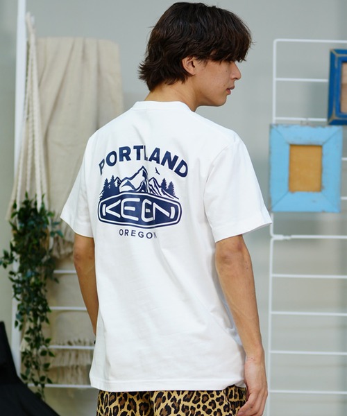 【ムラサキスポーツ限定】KEEN/キーン Tシャツ 半袖 バックプリント ボックスシルエット 1029891/1029892/1029893/1029894（Tシャツ/カットソー）｜KEEN（キーン）