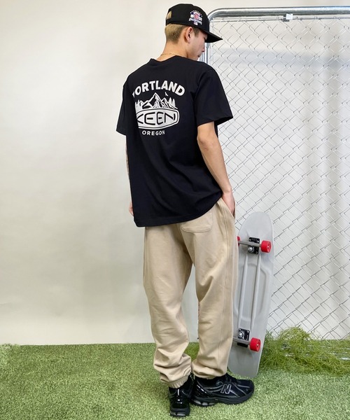 【ムラサキスポーツ限定】KEEN/キーン Tシャツ 半袖 バックプリント ボックスシルエット 1029891/1029892/1029893/1029894（Tシャツ/カットソー）｜KEEN（キーン）