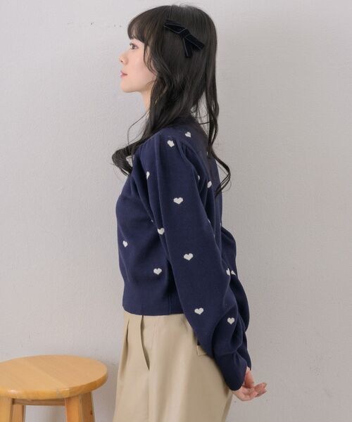 ems excite（エムズエキサイト）の「ハートジャガードNTPO（ニット