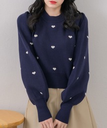 ems excite | ハートジャガードNTPO(ニット/セーター)