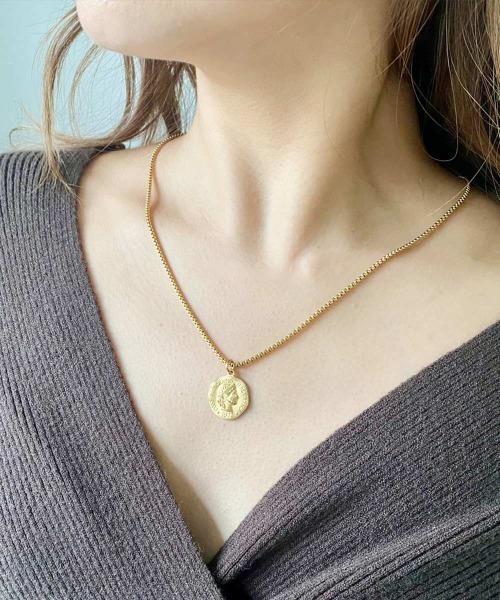 emouv by est（エモーヴバイエスト）の「emouv by est コインデザインネックレス（ネックレス・レディース・ゴールド・FREE）」の8枚目の写真