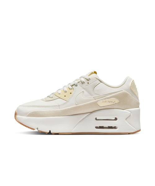 NIKE(ナイキ)の「【NIKE】NIKE AIR MAX 90 LV8(スニーカー・レディース・アイボリー・22.5cm/23cm/24.5cm/23.5cm/25cm/24cm/25.5cm)」の4枚目の写真