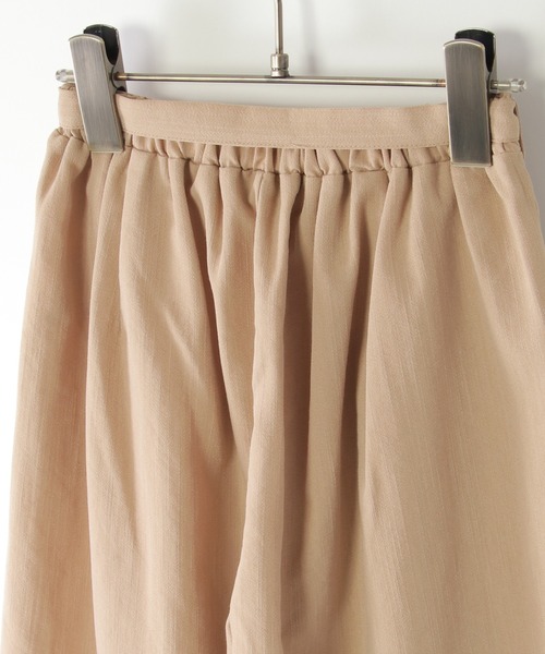 ikka(イッカ)の「ベルト付きタックワイドパンツ(120~160cm)(その他パンツ・キッズ・ブラック/ベージュ・120/130/140/150/160)」の3枚目の写真