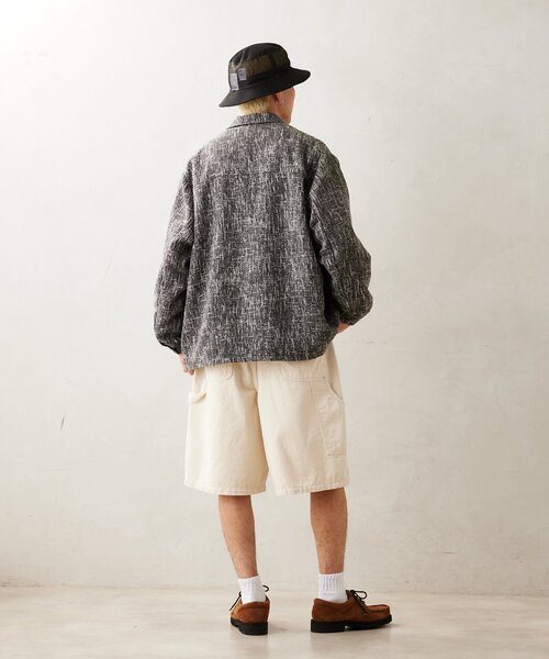 JOURNAL STANDARD relume（ジャーナルスタンダード　レリューム）の「【NATION WIDE / ネーションワイド】ダブルニーショーツ（その他パンツ・メンズ・ブラック/アイボリー・MEDIUM/LARGE）」の15枚目の写真