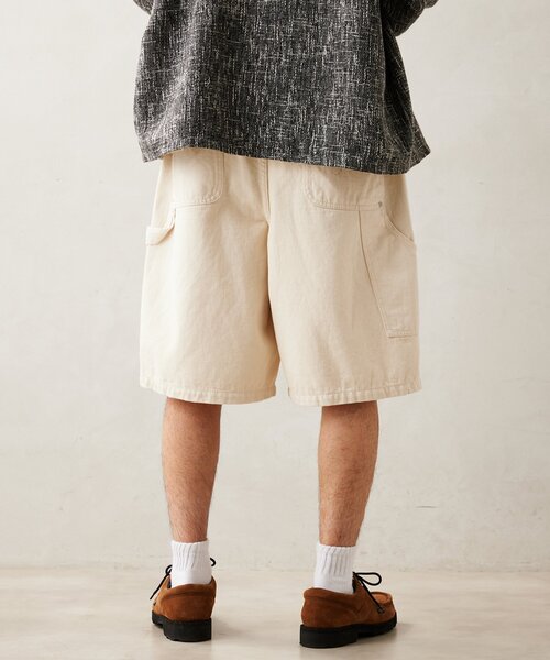 JOURNAL STANDARD relume（ジャーナルスタンダード　レリューム）の「【NATION WIDE / ネーションワイド】ダブルニーショーツ（その他パンツ・メンズ・ブラック/アイボリー・MEDIUM/LARGE）」の19枚目の写真