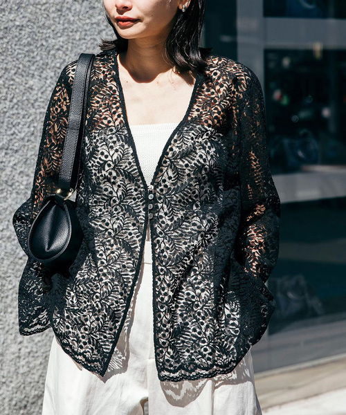 2024ss journal standard l'essage レースブラウス journal standard L'essage ブラウス シャツ 「SP」 レース