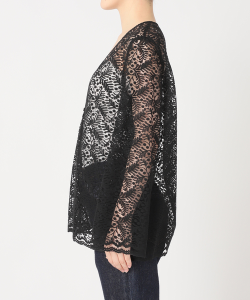 ジャーナルスタンダードレサージュ journal standard L’essage 24SS リーフレースブラウス ブラウス 24051370202 journal standard L'essage（ジャーナルスタンダードレサージュ