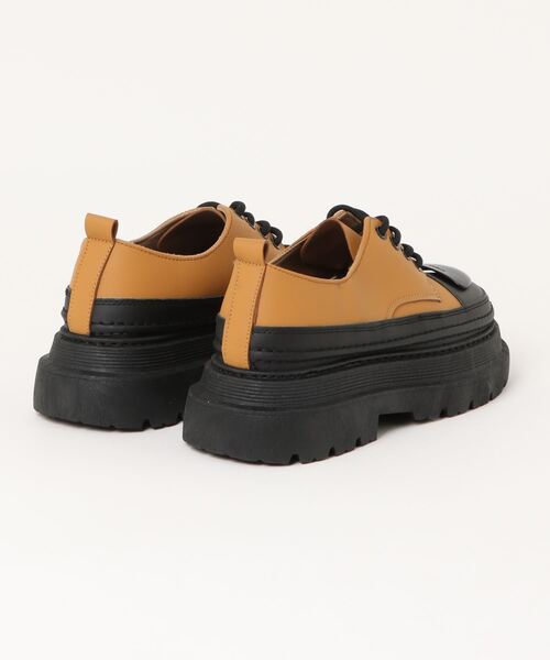 aimoha(アイモハ)の「aimoha men CHUNKY SOLE チャンキーソールレースアップローファー(ローファー・メンズ・ブラック/ホワイト/イエロー・24.5cm/25.0cm/25.5cm/26.0cm/26.5cm/27.0cm)」の16枚目の写真