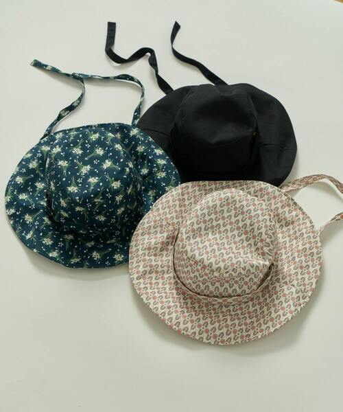ADIEU TRISTESSE（アデュートリステス）の「リボン付きハット（ハット・レディース・ブラック/ベージュ系その他/ブルー系その他・FREE）」の5枚目の写真