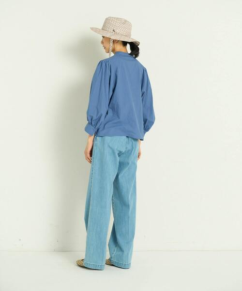 ADIEU TRISTESSE（アデュートリステス）の「リボン付きハット（ハット・レディース・ブラック/ベージュ系その他/ブルー系その他・FREE）」の7枚目の写真