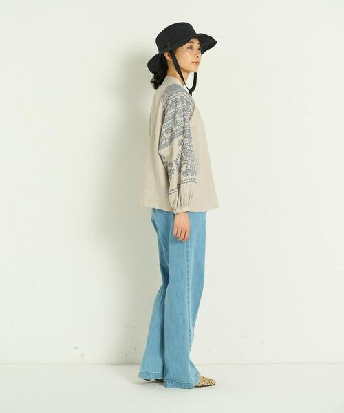 ADIEU TRISTESSE（アデュートリステス）の「リボン付きハット（ハット・レディース・ブラック/ベージュ系その他/ブルー系その他・FREE）」の16枚目の写真