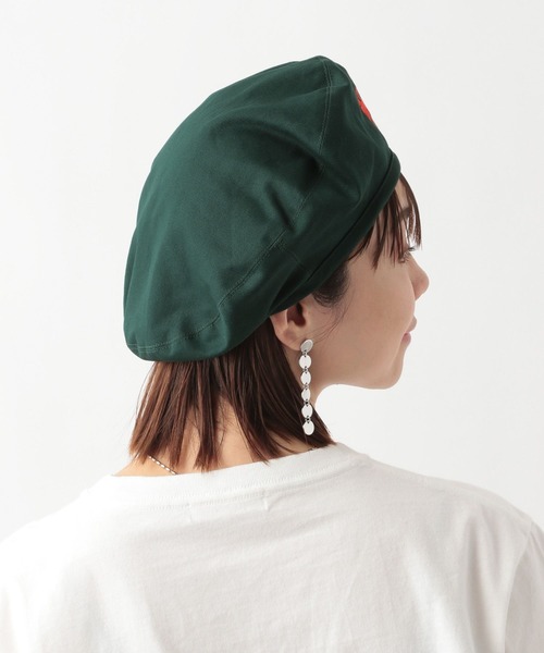 RAGEBLUE(レイジブルー)の「NEW ERA/ロゴ刺繍ベレー帽(キャップ・レディース・ネイビー/グリーン・FREE)」の18枚目の写真
