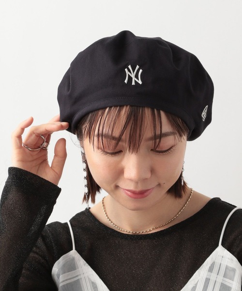 RAGEBLUE(レイジブルー)の「NEW ERA/ロゴ刺繍ベレー帽(キャップ・レディース・ネイビー/グリーン・FREE)」の19枚目の写真