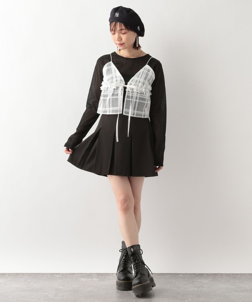 RAGEBLUE(レイジブルー)の「NEW ERA/ロゴ刺繍ベレー帽(キャップ・レディース・ネイビー/グリーン・FREE)」の22枚目の写真