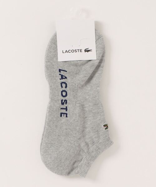 LACOSTE(ラコステ)の「《LACOSTE》PILE SNEAKER SOCKS RAW921J-99(ソックス/靴下・メンズ・ホワイト/ネイビー/ブラック/グレー・22-24)」の3枚目の写真