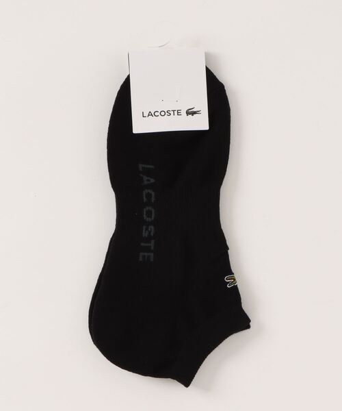 LACOSTE(ラコステ)の「《LACOSTE》PILE SNEAKER SOCKS RAW921J-99(ソックス/靴下・メンズ・ホワイト/ネイビー/ブラック/グレー・22-24)」の2枚目の写真