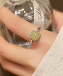 Coo+i（クーイ）の「ストーンキューブオープンリング（リング）」