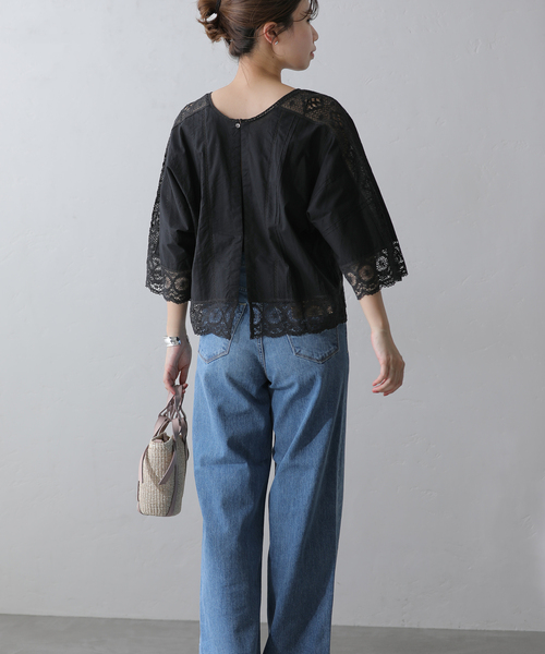 美品✨ ヌキテパ Cambric Lace Kurta ライラック 2024年 Cambric Lace Kurta | Pasand by ne Quittez pas | パサンドバイ