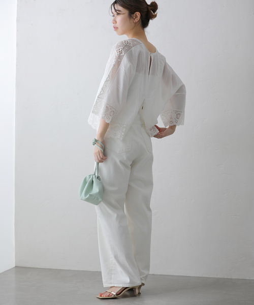 美品✨ ヌキテパ Cambric Lace Kurta ライラック 2024年 DSC01901.jpg?v=1751943349&
