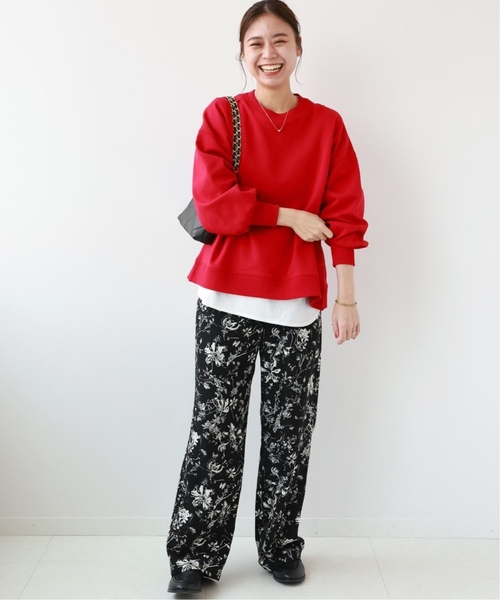 JOURNAL STANDARD relume(ジャーナルスタンダード レリューム)の「《追加2》USAコットンロングラウンドプルオーバー(Tシャツ/カットソー・レディース・ホワイト・FREE)」の18枚目の写真