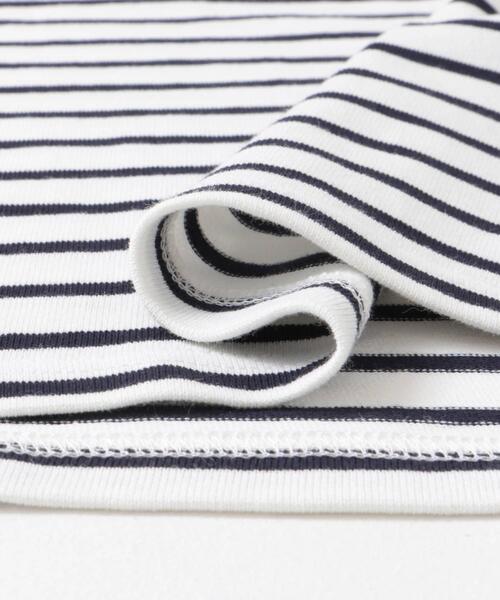 FORK&SPOON(フォークアンドスプーン)の「FORK&SPOON ボートネックボーダーショートスリーブ(Tシャツ/カットソー・メンズ・ブルー系その他/グリーン系その他/グレー系その他/ホワイト系その他・4/5)」の12枚目の写真