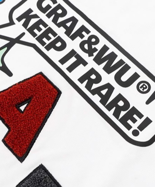 A'GEM/9 × .kom 『GRAF&WU/グラフアンドユー』 / レア Tシャツ