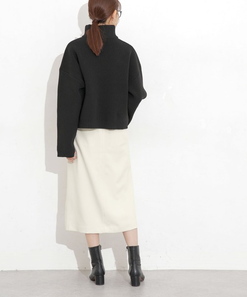 ＼極美品／完売品 ナノユニバース 共ベルト タイトスカート 有村架純さん着用 極美品／完売品 ナノユニバース 共ベルト タイトスカート 有村架