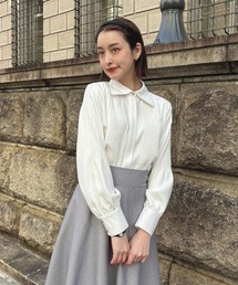 an another angelus | ピンタックデザインシャツ(シャツ/ブラウス)