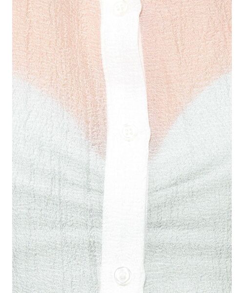 GYDA（ジェイダ）の「ラメワッシャーボリュームスリーブオーバーシャツ（シャツ/ブラウス・レディース・グレー/オフホワイト・FREE）」の17枚目の写真