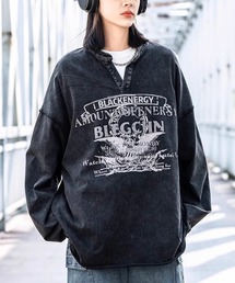 WESTBOY | ルーズシルエット ヴィンテージ ウォッシュド スウェット Tシャツ WO24S3TP03【WB ORIGINALS】(Tシャツ/カットソー)