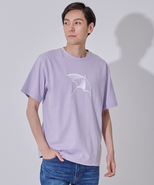 Arnold Palmer(アーノルドパーマー)の「CYCLO 天竺 シェア アンブレラ ロゴ Tシャツ(Tシャツ/カットソー・レディース・パープル/グレー/ホワイト/ブルーグレー・L/M/S/XS/LL)」の15枚目の写真