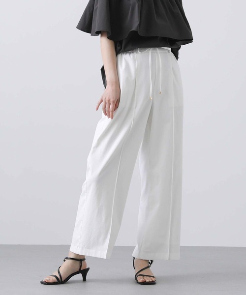 Gready Brilliant（グレディブリリアン）の「ＲＬピンタックセミワイドパンツ（その他パンツ・レディース・オフホワイト/ブラック/ブラウン・36/38）」の17枚目の写真