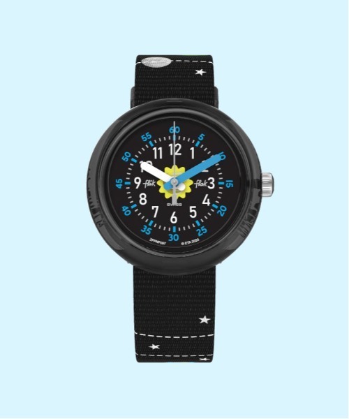 FLIK FLAK（フリックフラック）の「SOLAR SYSTEM（アナログ腕時計・キッズ・ブラック・FREE）」の2枚目の写真