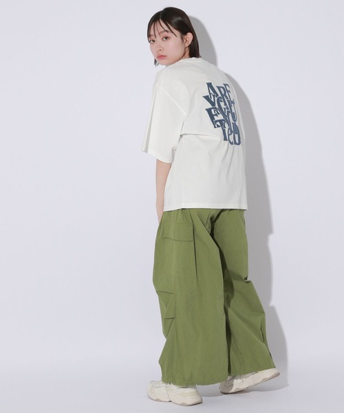 Anui（アニュイ）の「【UNISEX/3サイズ展開】パズルロゴTシャツ（Tシャツ/カットソー・レディース・ベージュ/ホワイト/ブラック・MEDIUM/SMALL/LARGE）」の9枚目の写真