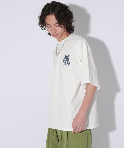 Anui（アニュイ）の「【UNISEX/3サイズ展開】パズルロゴTシャツ（Tシャツ/カットソー・レディース・ベージュ/ホワイト/ブラック・MEDIUM/SMALL/LARGE）」の10枚目の写真