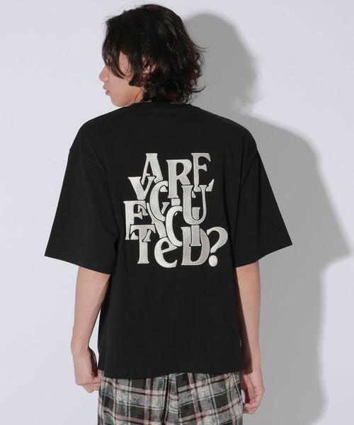 Anui（アニュイ）の「【UNISEX/3サイズ展開】パズルロゴTシャツ（Tシャツ/カットソー・レディース・ベージュ/ホワイト/ブラック・MEDIUM/SMALL/LARGE）」の19枚目の写真