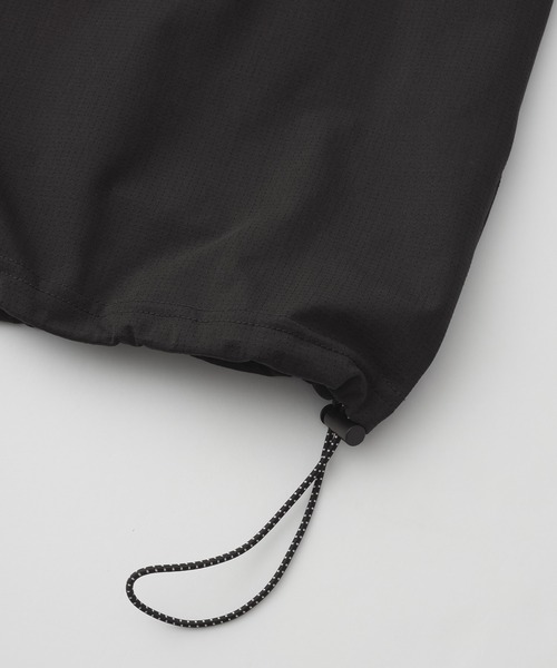 THE CRAFT CREW PRODUCTS（ザクラフトクループロダクツ）の「【THE CRAFT CREW PRODUCTS】テックファブリック ドローコード ビッグシルエット クルーネックポケット半袖Tシャツ / 接触冷感・吸水速乾（Tシャツ/カットソー）」｜詳細画像