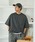 THE CRAFT CREW PRODUCTS（ザクラフトクループロダクツ）の「【THE CRAFT CREW PRODUCTS】テックファブリック ドローコード ビッグシルエット クルーネックポケット半袖Tシャツ / 接触冷感・吸水速乾（Tシャツ/カットソー）」｜詳細画像