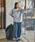 THE CRAFT CREW PRODUCTS（ザクラフトクループロダクツ）の「【THE CRAFT CREW PRODUCTS】テックファブリック ドローコード ビッグシルエット クルーネックポケット半袖Tシャツ / 接触冷感・吸水速乾（Tシャツ/カットソー）」｜詳細画像