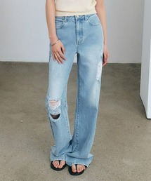 [CITYBREEZE] 2489 STRAIGHT DENIM PANTS /追跡付 CITYBREEZE（シティブリーズ）の「2489 WIDE DENIM PANTS
