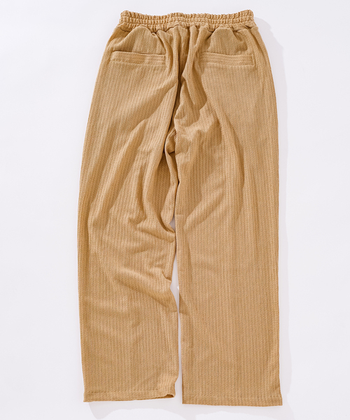 417 EDIFICE（フォーワンセブンエディフィス）の「”ドビージャージ”パンツ（スラックス・メンズ・ブラック/ベージュ/ブラウン・MEDIUM/LARGE）」の16枚目の写真