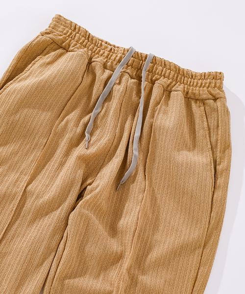 417 EDIFICE（フォーワンセブンエディフィス）の「”ドビージャージ”パンツ（スラックス・メンズ・ブラック/ベージュ/ブラウン・MEDIUM/LARGE）」の17枚目の写真