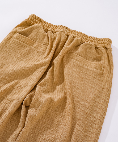 417 EDIFICE（フォーワンセブンエディフィス）の「”ドビージャージ”パンツ（スラックス・メンズ・ブラック/ベージュ/ブラウン・MEDIUM/LARGE）」の18枚目の写真